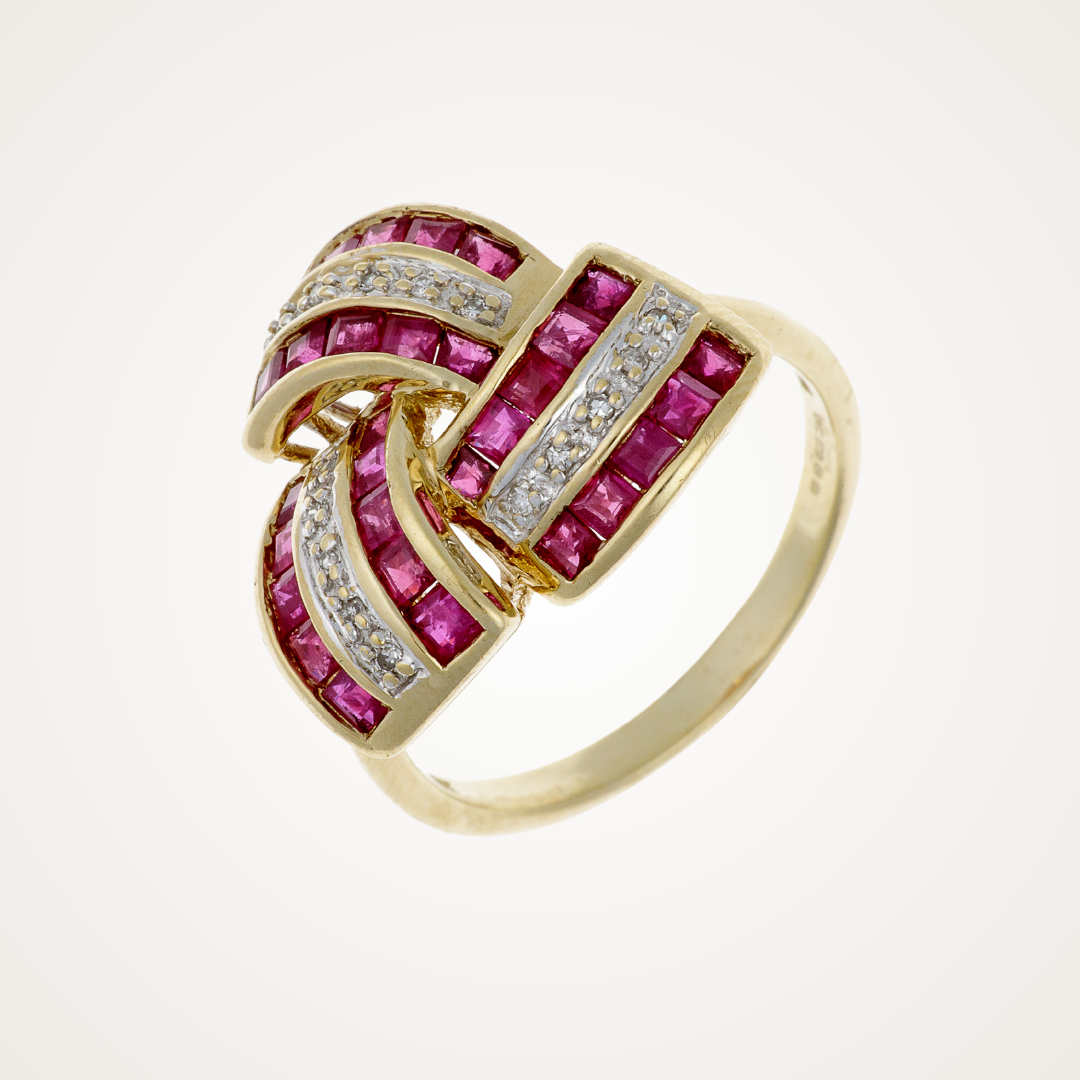 Vintage and antique rings collection, showcasing Art Deco statement ring design.