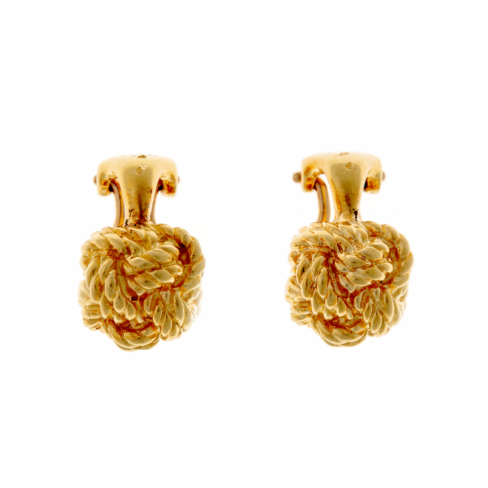 Hermes Gold Clip-on Earrings